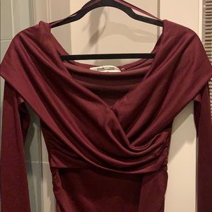 Diane Von Furstenberg - Off Shoulder Ruched Dress